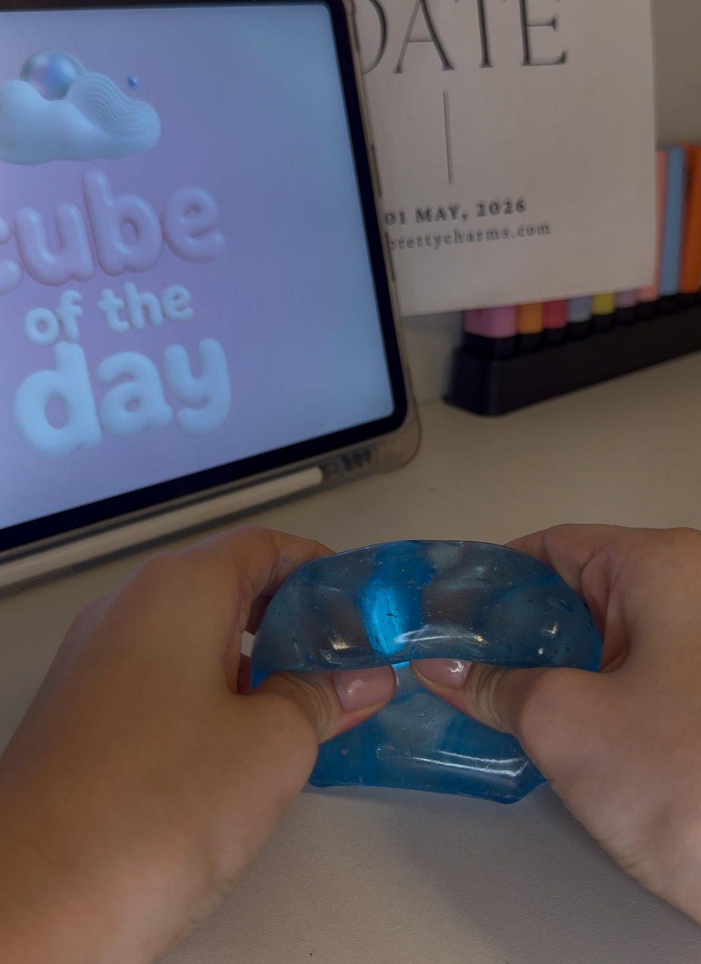 THE BLUE - Squishy Cube