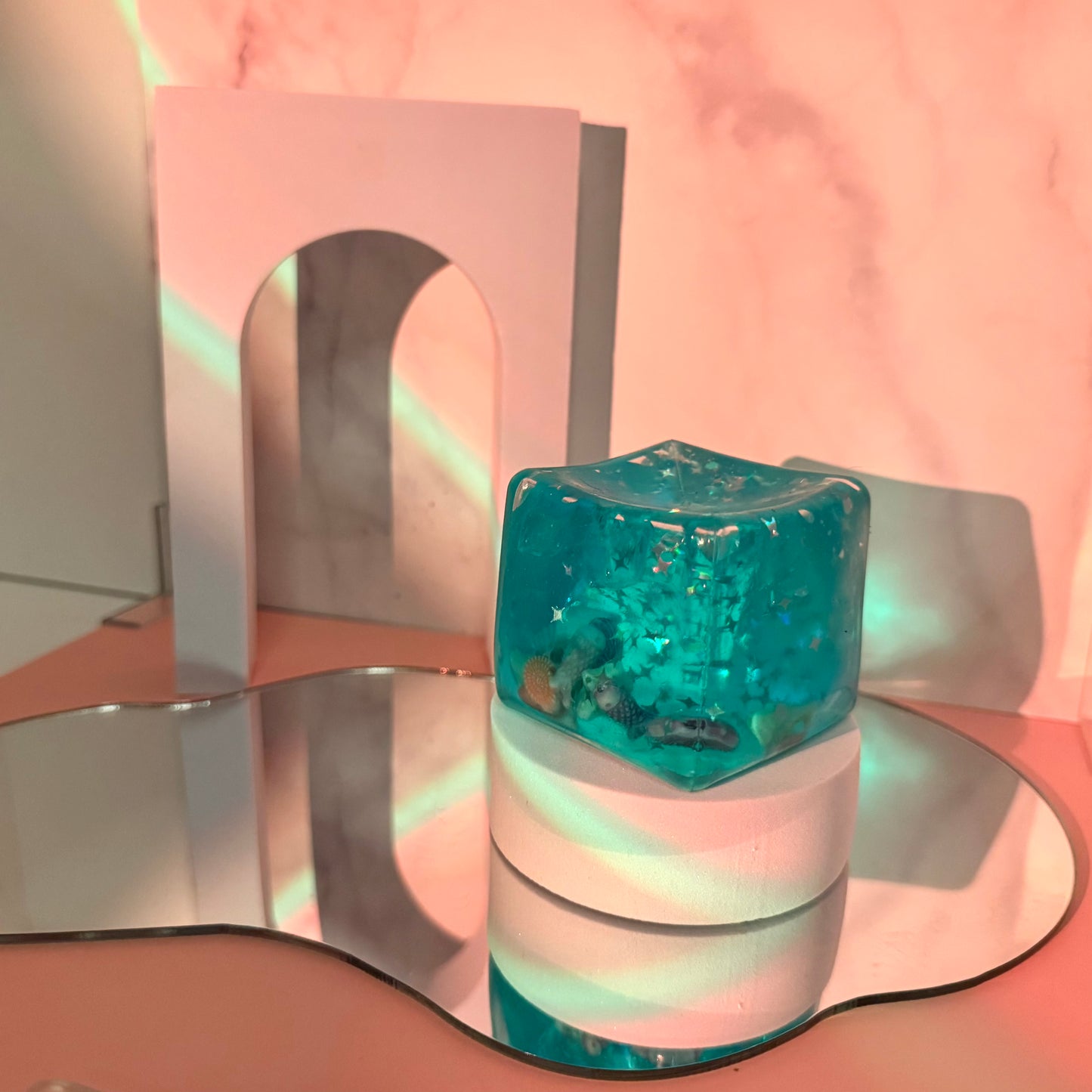 Ocean In A Cube – Squishy Cube