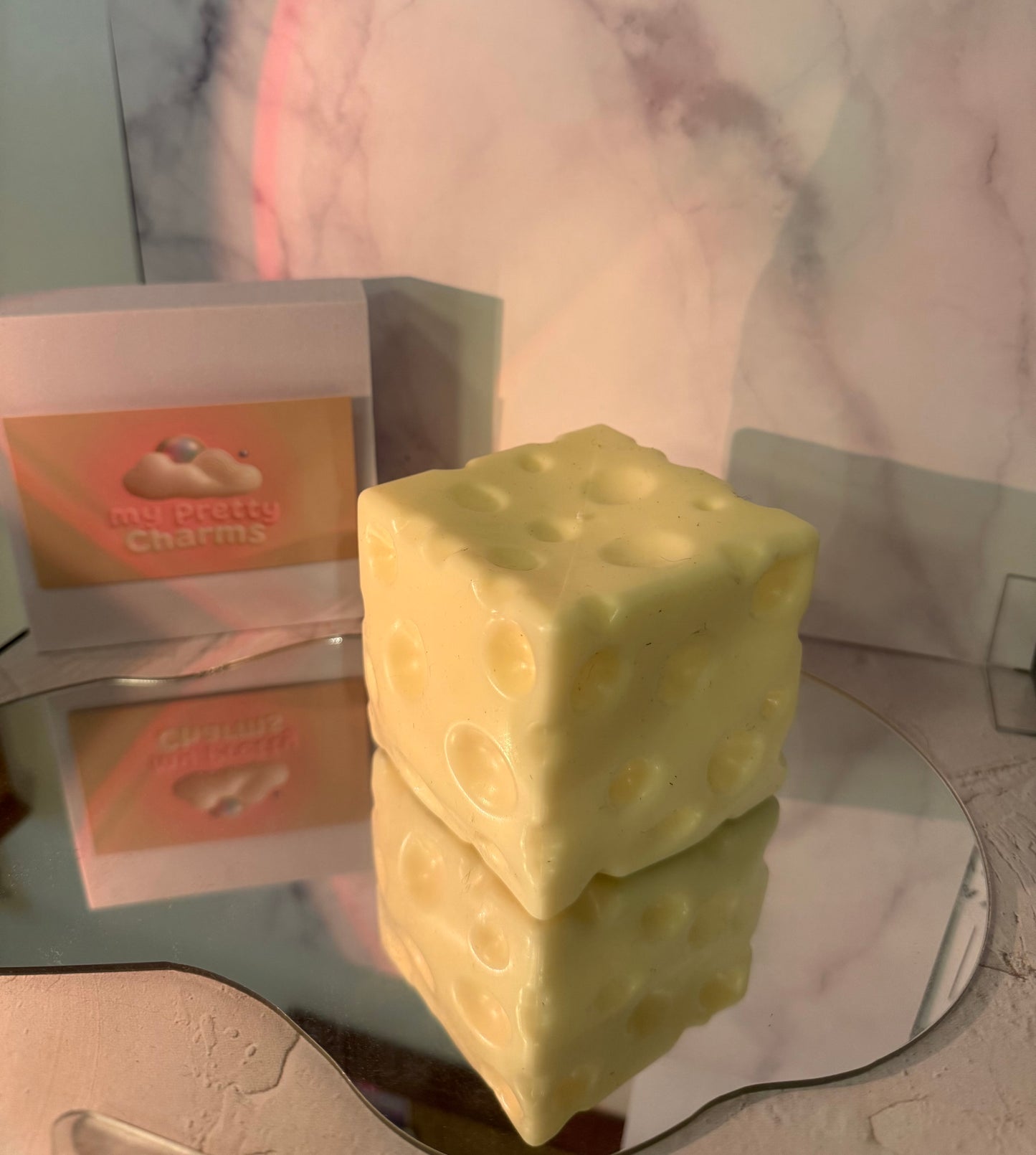 THE CHEESE 2.0 - medium size cheese squishy